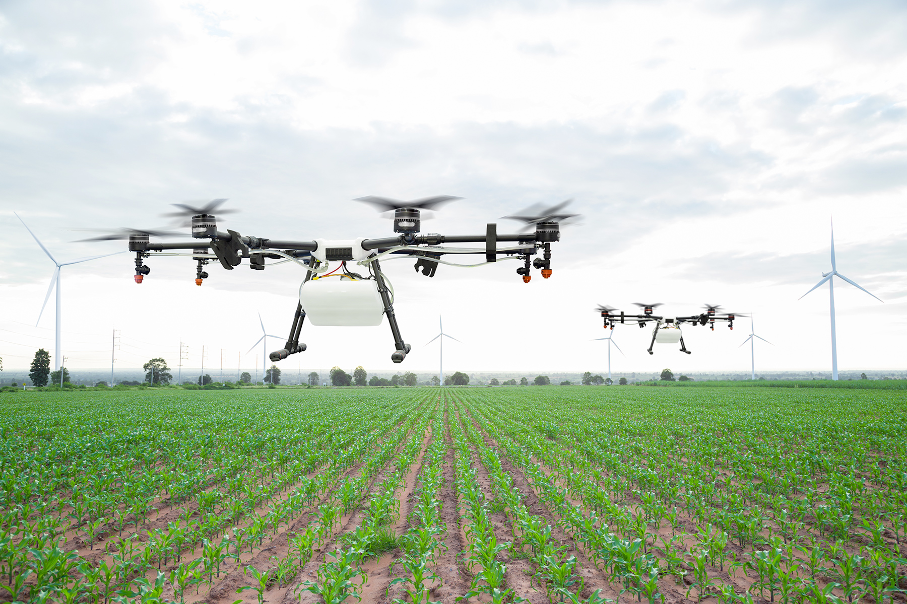 ​ 9 % des agriculteurs allemands utilisent des drones