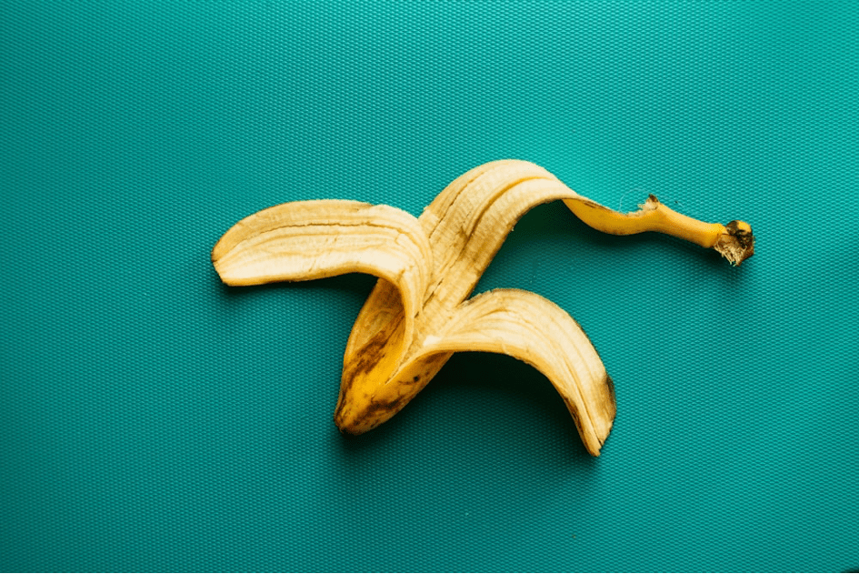 Banana peel, a natural fertilizer