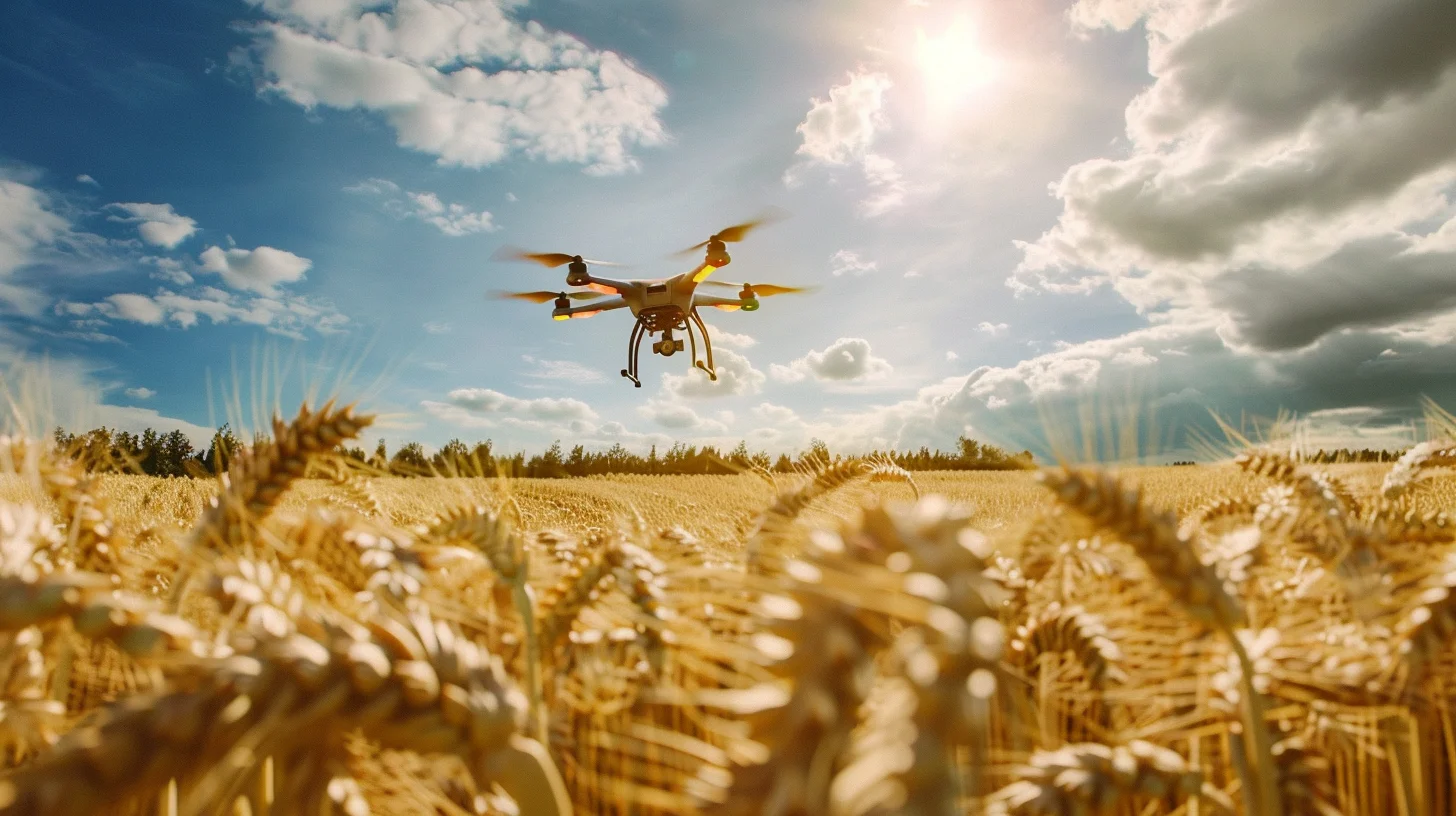 300,000 Drones Treat 500 Million Hectares of Farmland
