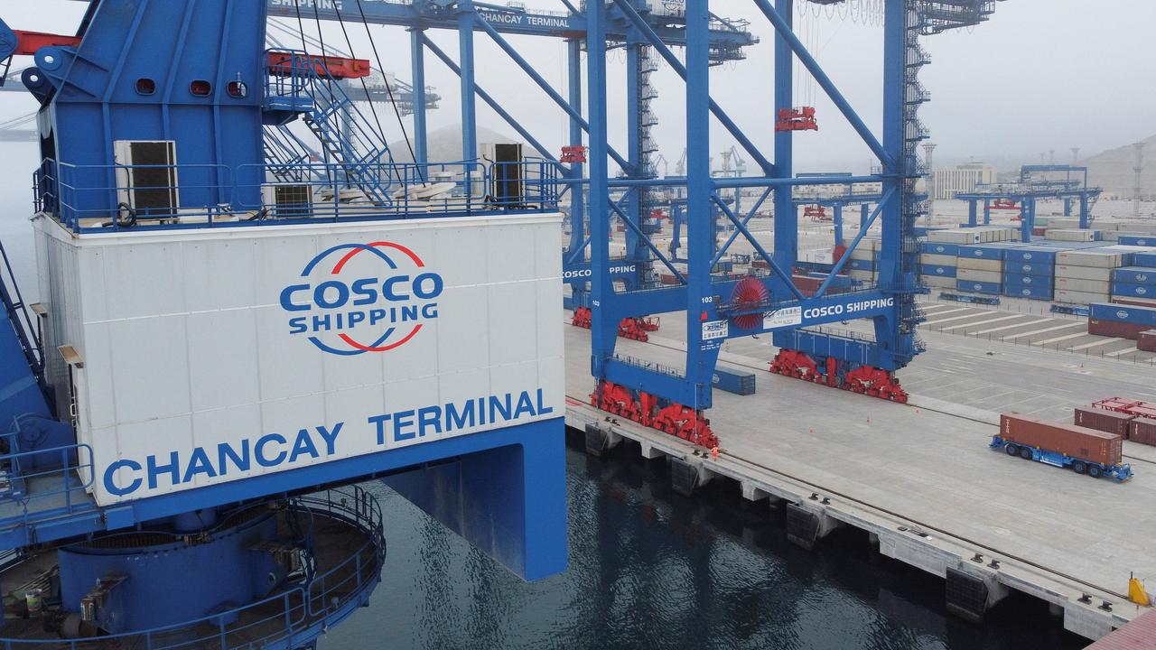 China is building megaports in Latin America for its agricultural trade needs